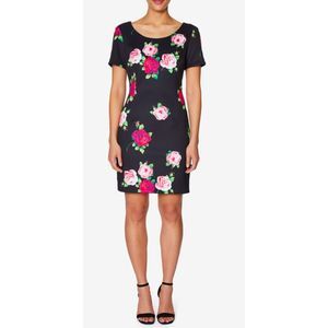 Betsey Johnson Stretch Shift Floating Roses Dress